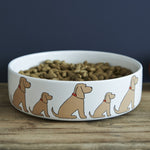 Sweet William - Dog Bowl - Golden Cocker Spaniel