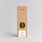 St Eval - Olive Green Scented Dinner Candles