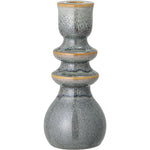 Bloomingville - Emie Candlestick, Green, Stoneware