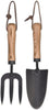 Horton Fork and Trowel Set by Garden Trading - Crafted in Ash