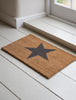 Garden Trading Star Doormat - Natural Crafted in Coir, Indoor Use Only