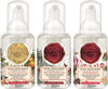 Michel Design Works Mini Foaming Scented Hand Soap Christmas Set of 3 - Winter Woodland, Nutcracker Suite, Peppermint