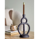 Bloomingville Candlestick Black Polyresin