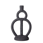 Bloomingville Candlestick Black Polyresin