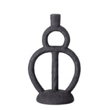 Bloomingville Candlestick Black Polyresin