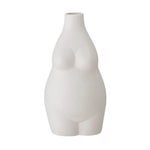 Bloomingville Curvey Body White Vase