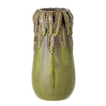 Bloomingville Eloi Green Ceramic Vase