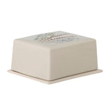 Bloomingville Bea Butter Dish, Natural, Stoneware