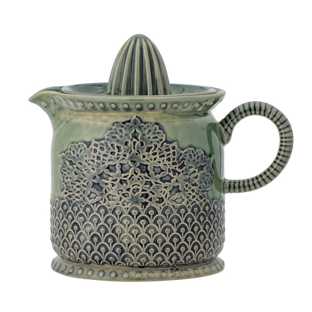 Bloomingville Liselu Green Stoneware Lemon Juicer