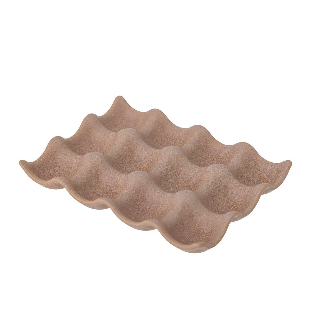 Bloomingville Lisanora Rose Stoneware Egg Tray