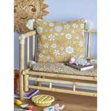 Bloomingville Camille Yellow Recycled Cotton Cushion