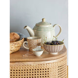 Bloomingville Maple Blue Ceramic Teapot, 0.9 Litre