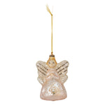 Bloomingville Aneva Gold Glass Angel Christmas Ornament