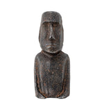 Bloomingville Moai Black Metal Decorative Figure