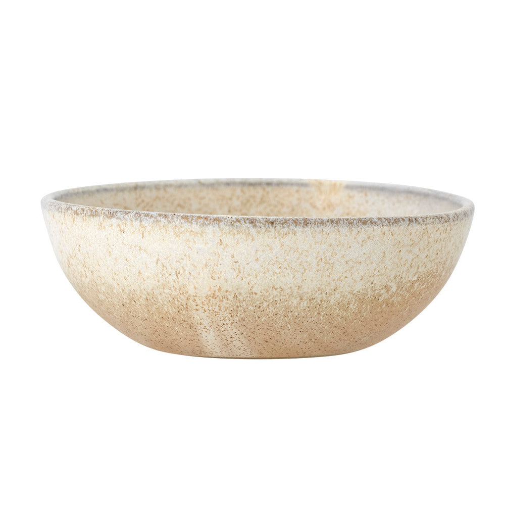 Bloomingville Paula Natural Stoneware Bowl, 16.5 x 5 cm