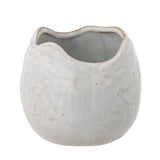 Bloomingville Pennie White Stoneware Flowerpot