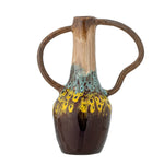 Bloomingville Mahnoor Saffron & Ginger Stoneware Vase