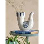 Bloomingville Trudy White Stoneware Vase