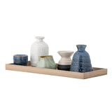 Bloomingville Longo Blue Stoneware Tray Set