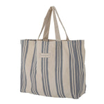 Bloomingville Trina Blue Cotton Shopping Bag