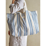 Bloomingville Trina Blue Cotton Shopping Bag