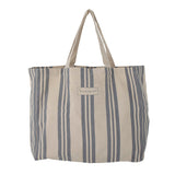 Bloomingville Trina Blue Cotton Shopping Bag