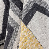 Bloomingville Annli Grey Recycled Cotton Blanket