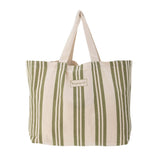 Bloomingville Trina Green Cotton Shopping Bag