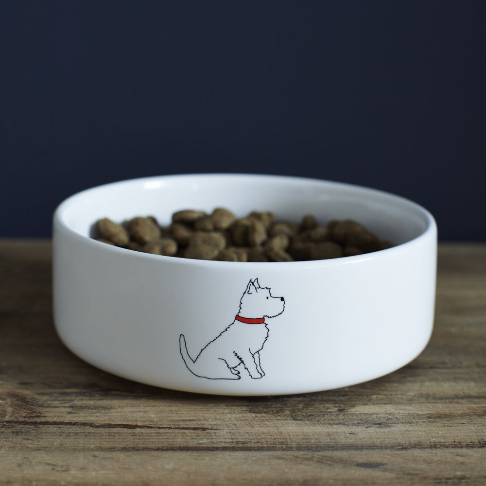 Sweet William - Dog Bowl - Westie