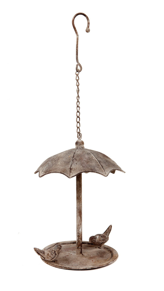 London Ornaments LOFY0269 Umbrella Hanging Birdfeeder