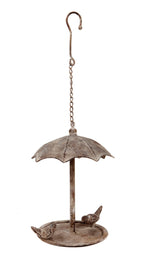 London Ornaments LOFY0269 Umbrella Hanging Birdfeeder