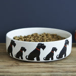 Sweet William - Dog Bowl - Black Schnauzer