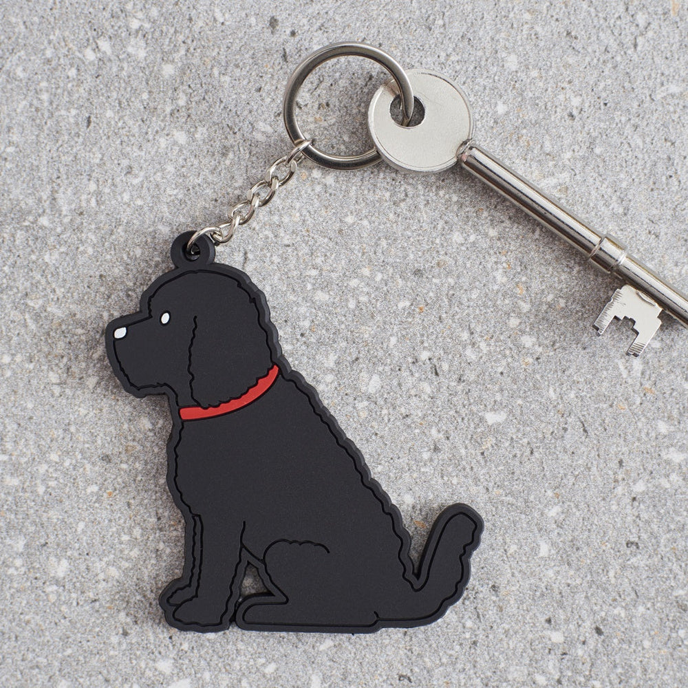 Sweet William - Keyring - Black Cockapoo