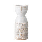 Bloomingville - Embla Vase, White, Stoneware