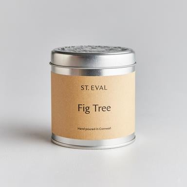 St Eval - Fig Tree Scented Tin Candle