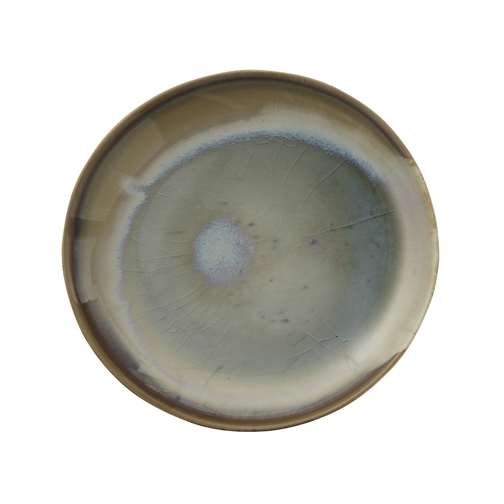 Bloomingville - Heather Plate, Green, Stoneware