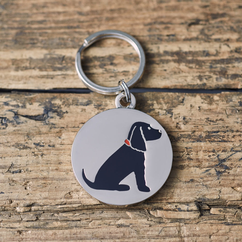 Sweet William - Dog Tag - Black Cocker Spaniel