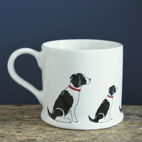 Sweet William - Dog Mug - Springer Spaniel - Black