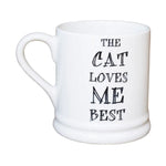 Sweet William The Cat Loves Me Best Mug