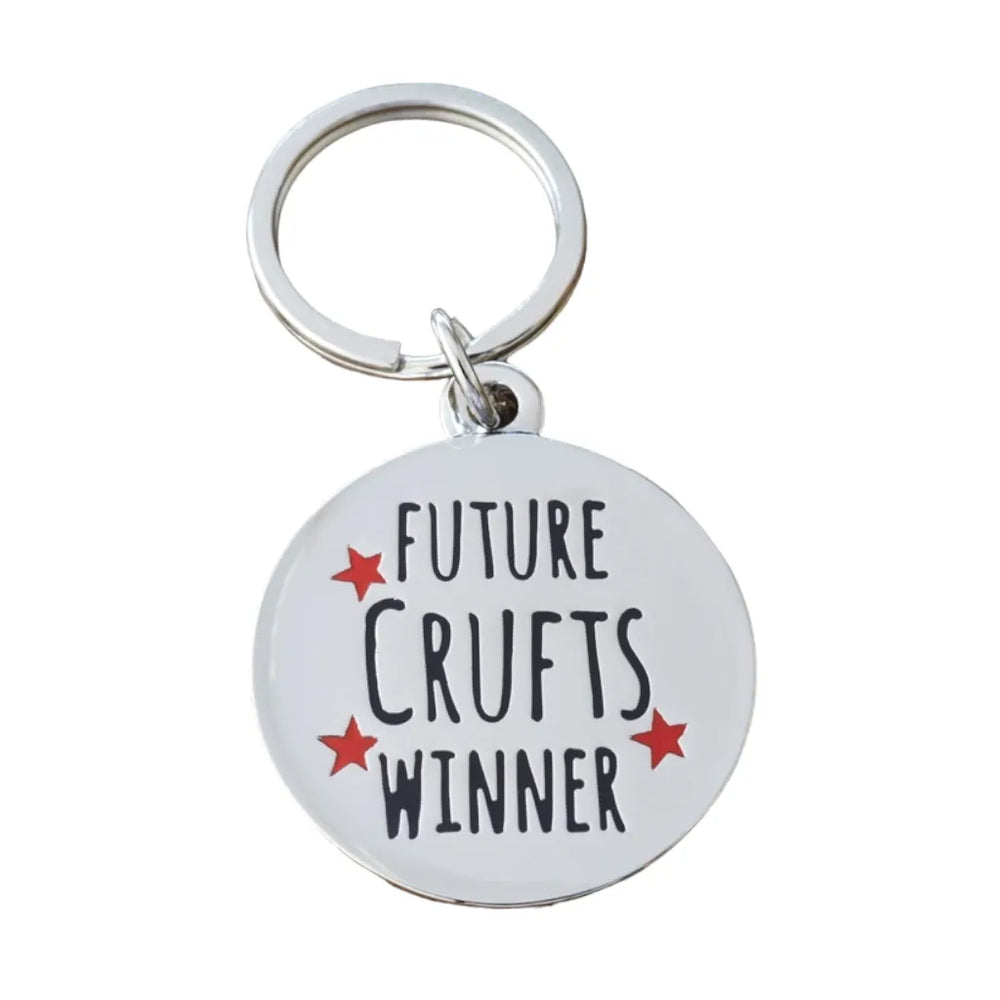 Sweet William "Future Crufts Winner" Dog Id Name Tag