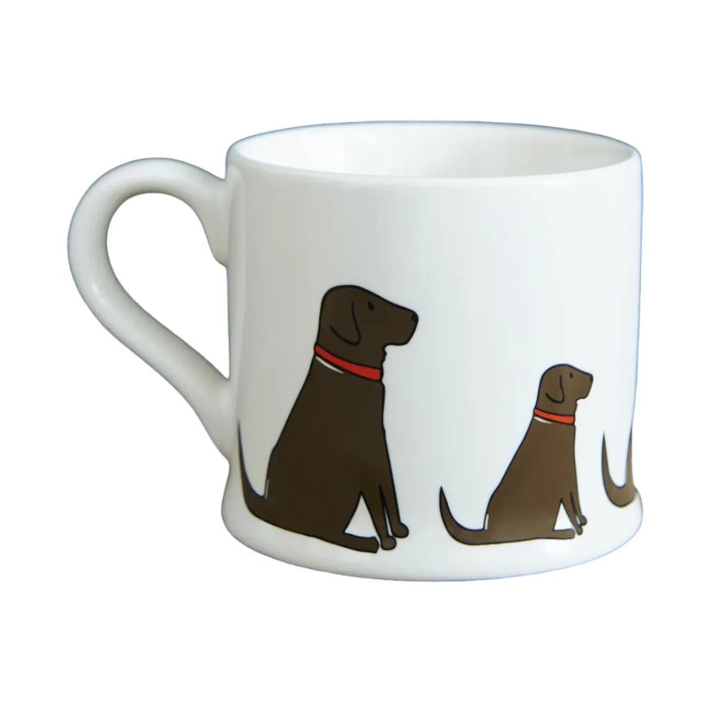 Sweet William - Dog Mug - Chocolate Labrador