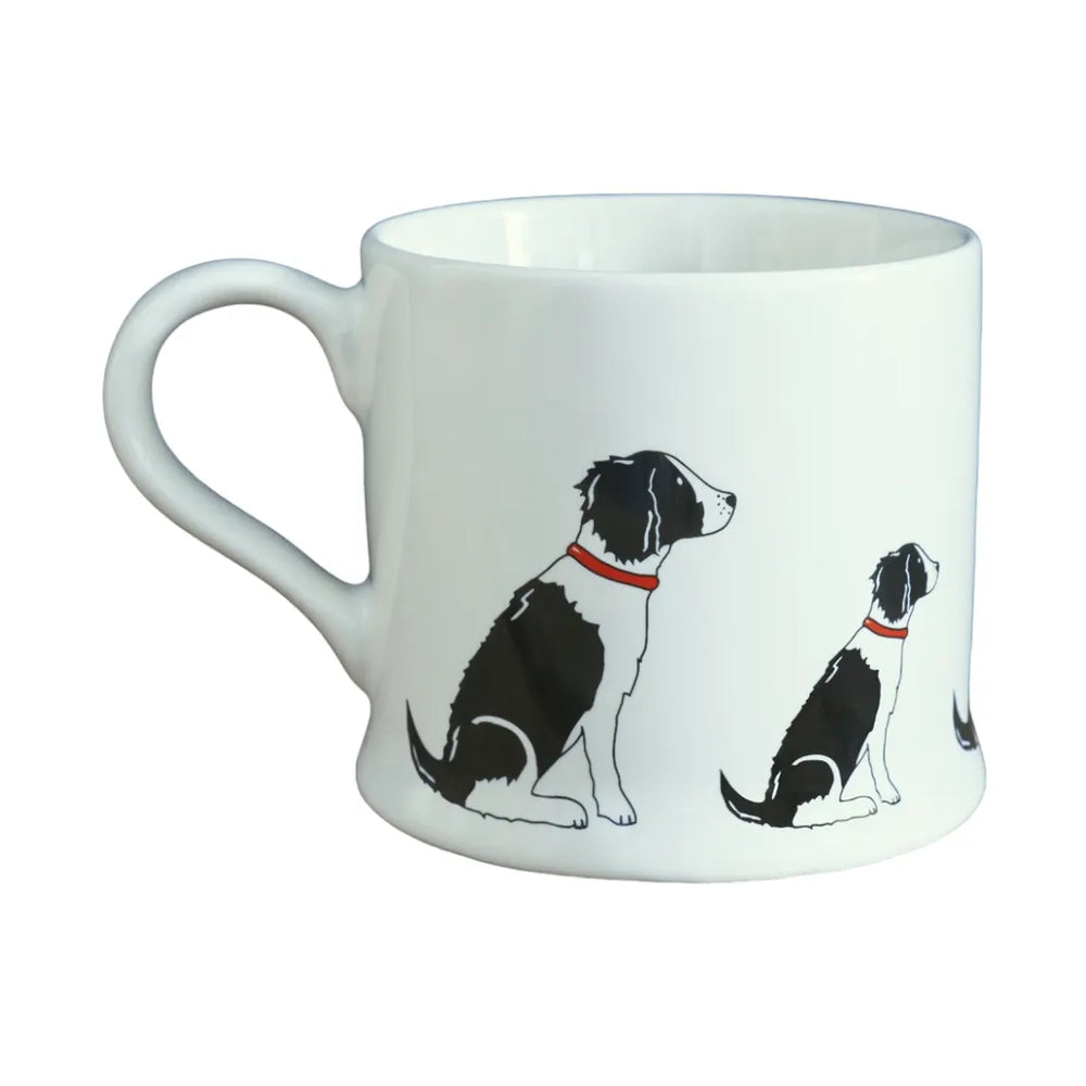 Sweet William - Dog Mug - Springer Spaniel - Black