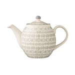 Karine Teapot, Grey, Stonewear