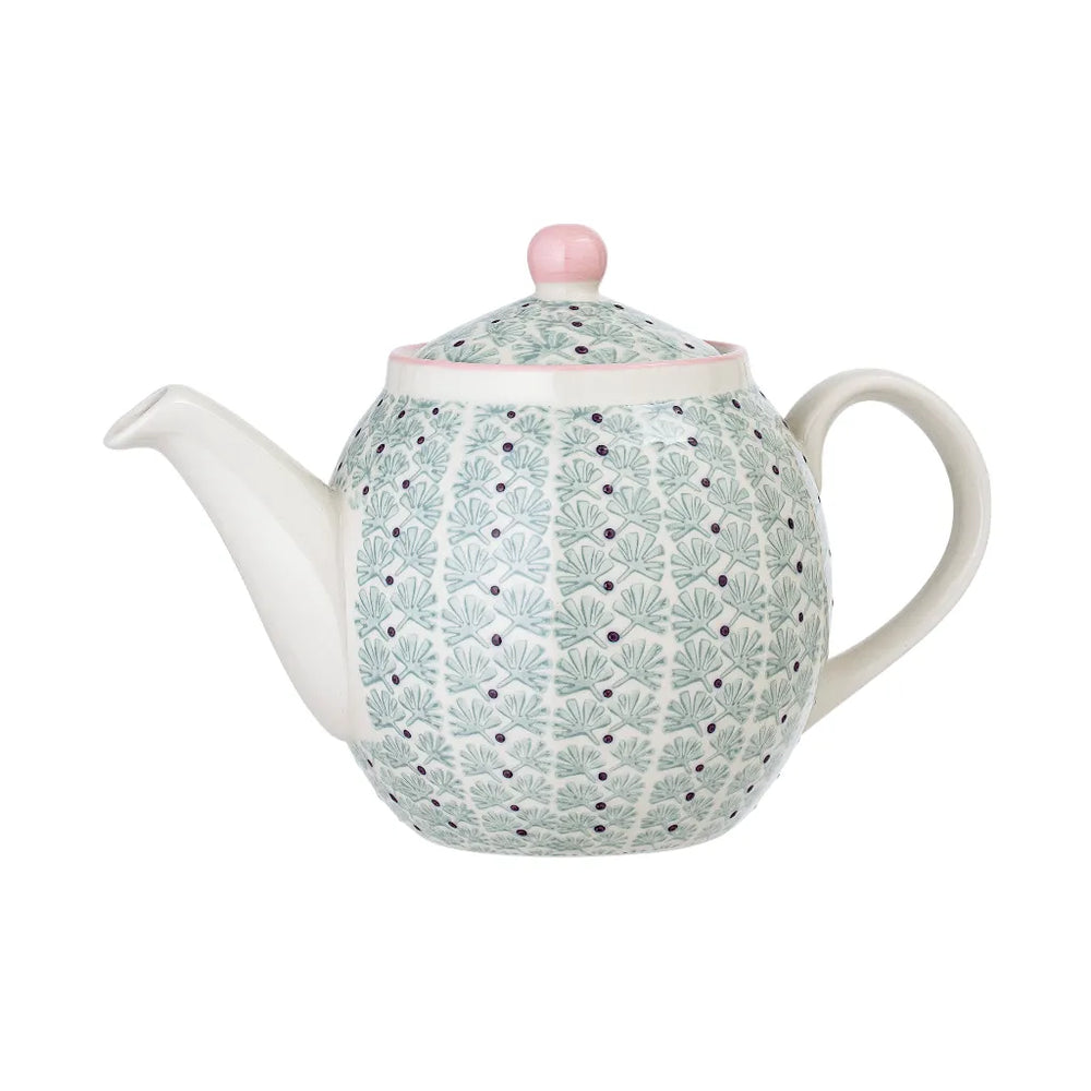 Bloomingville Maya Teapot, Green, Stoneware