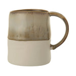 Bloomingville Heather Green/Brown/Cream Stoneware Mug