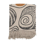 Bloomingville - Giano Throw, Nature, Recycled Cotton