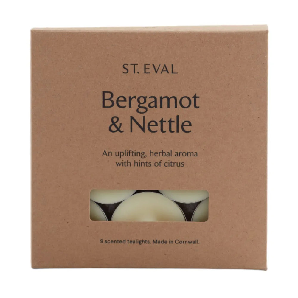 St Eval Bergamot & Nettle Scented Tealights