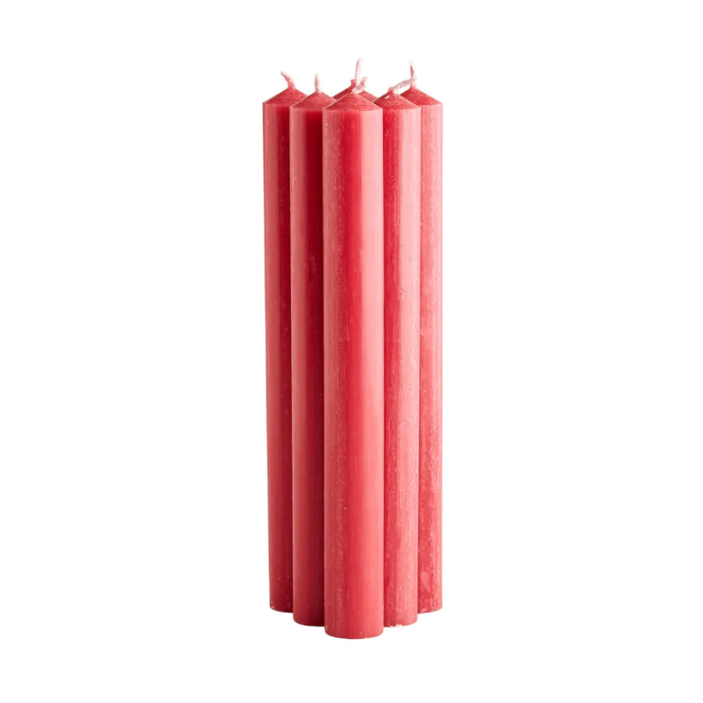 St Eval Pink Scented Dinner Candles