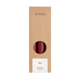 St Eval - Red Scented Dinner Candles