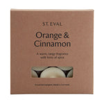 St Eval Orange & Cinnamon Scented Tealights